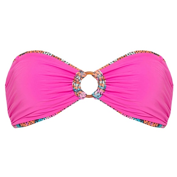 Maaji Neon Rush Bandeau Bikini Size Medium NWT - Picture 10 of 12